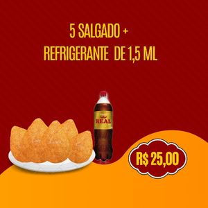 imagem do produto 5 Salgado + 1 Refrigerante 1,5