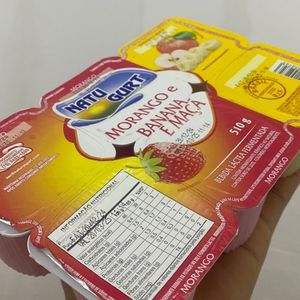imagem do produto Placa natural gurt (morango banana e maçã )