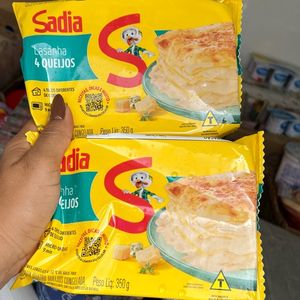 imagem do produto 2 lasanha 4queijo sadia 