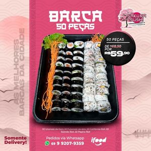 imagem do produto 50 pçs de sushi