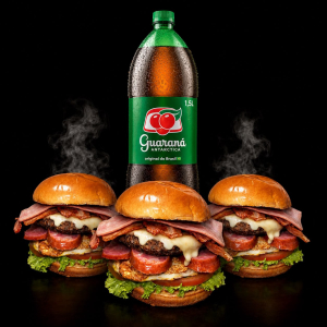 imagem do produto 3 CARIBS TUDO + 1 GUARANÁ ANTARTICA 1.5L