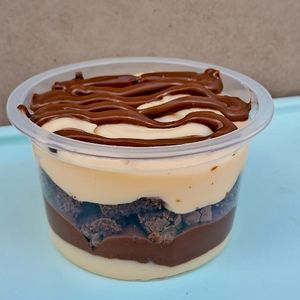 imagem do produto Escondidinho brownie, Ninho e nutella 
