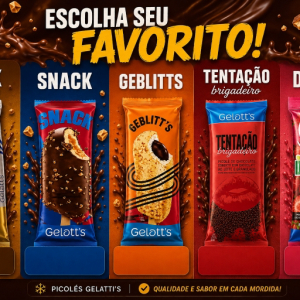 imagem do produto 🍨🍨🍨 Picolés Gelatt's 