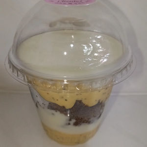 imagem do produto AFOGADINHO DE BROWNIE MARACUJÁ COM CREME DE NINHO