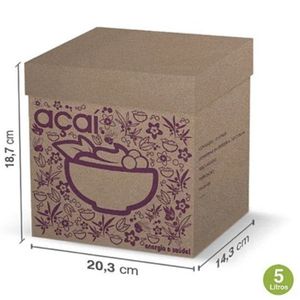imagem do produto Creme de açaí PURO 5 litros