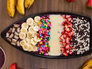 imagem do produto Barca de Açaí 1100ml (5 Adicionais Grátis)  Generosa, na Medida Perfeita!