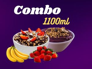 imagem do produto Combo com Dois Açai de 1100ml (8 Adicionais Grátis)