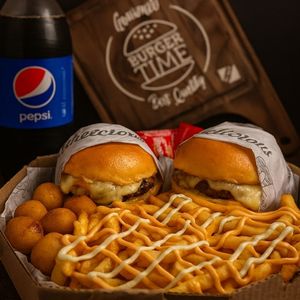 imagem do produto Combo Eu e o Mozão 🍔🍟👩❤️👨