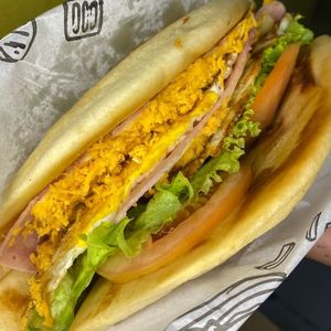 imagem do produto X-bacon pão árabe 