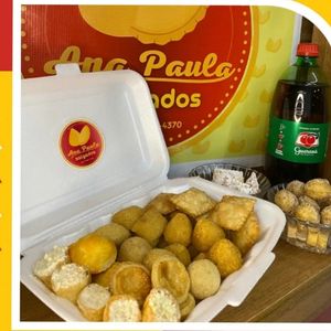 imagem do produto 50 salgados + guaraná de 1 litro + 1 porção de churros 