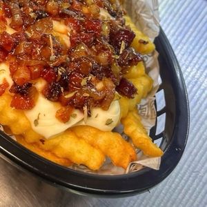imagem do produto Batata cream cheese c/ farofa de bacon P