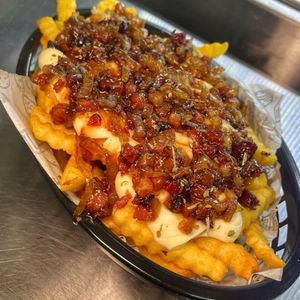 imagem do produto Batata cream cheese c/ farofa de bacon G