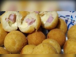 imagem do produto 25uni Bolinhos de Presunto/Queijo 15g