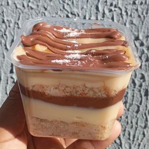 imagem do produto Torta-ninho com Nutella massa branca 