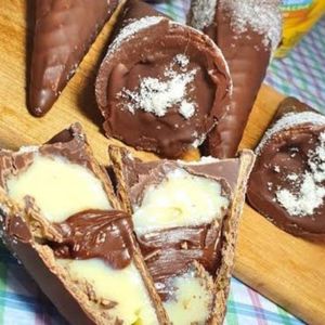 imagem do produto Cone trufado ninho com Nutella 