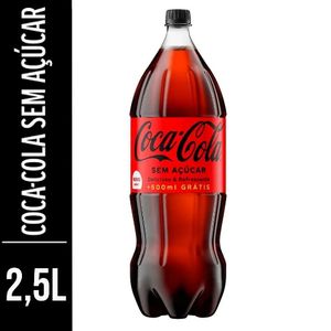 imagem do produto Coca Cola 2,5litros ZERO AÇÚCAR 