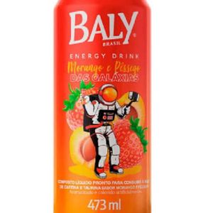 imagem do produto Bally energético Morango&Pessego 473ml
