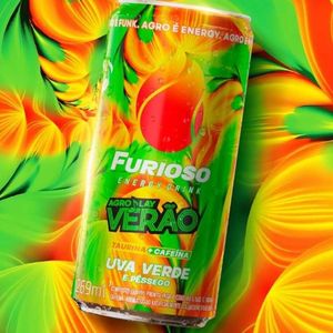 imagem do produto FURIOSO energetico UVA VERDE E PESSEGO 473ml