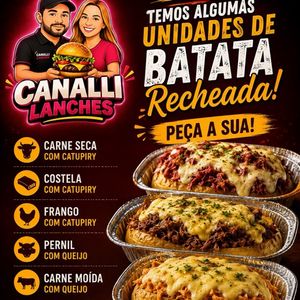 imagem do produto Batata recheada Pernil com queijo 