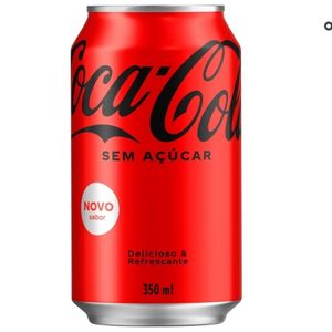 imagem do produto Coca-cola zero 350ml (LATA)