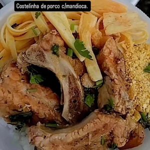 imagem do produto Costelinha de porco com cebola 