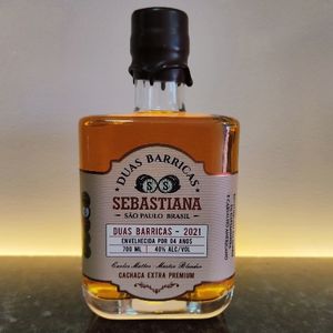 imagem do produto Cachaça sebastiana duas barricas 4 anos