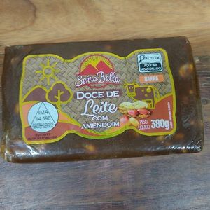 imagem do produto Doce de leite com amendoim em barra 