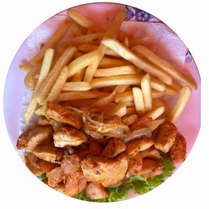 imagem do produto Fritas com frango 