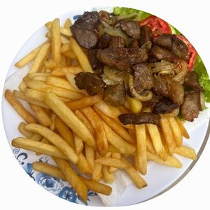 imagem do produto Fritas com carne 