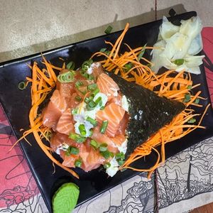 imagem do produto TEMAKI PHILADELPHIA TRAICIONAL SEM ARROZ.