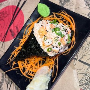 imagem do produto TEMAKI CAMARÃO/SALMÃO GRELHADO.