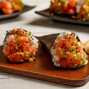 imagem do produto Dupla de temakis salmão