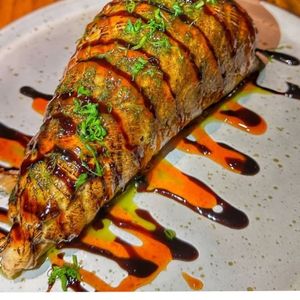imagem do produto Maçaricado de salmão e camarão