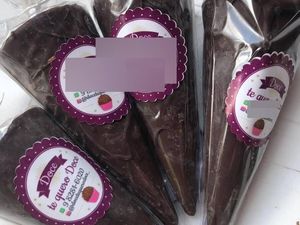 imagem do produto Cone trufado de brigadeiro