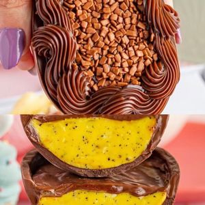 imagem do produto Ovo de colher Maracujá com chocolate  