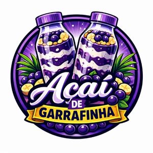 imagem do produto Açaí na Garrafa de Ninho com Paçoca (300ml)