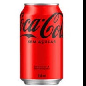 imagem do produto coca cola zero lata'