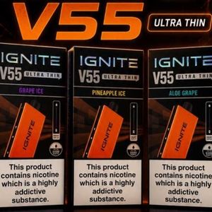 imagem do produto 2 unidades Ignite v55 ultra thin orange 5500 puffs