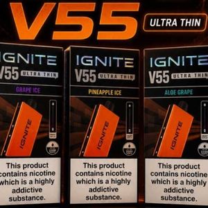 imagem do produto 3 unidades Ignite v55 ultra thin orange 5500 puffs