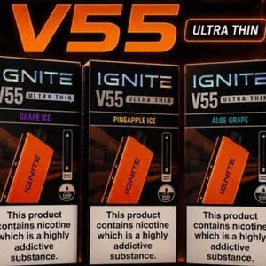 imagem do produto 1 unidade Ignite v55 ultra thin orange 5500 puffs