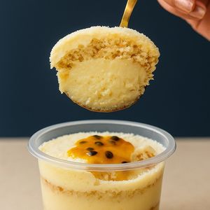 imagem do produto Bolo de pote brigadeiro de maracujá c/ ninho