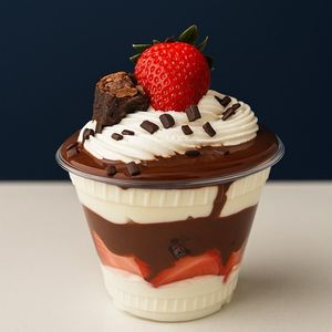 imagem do produto Copo Brownie c/ Morango