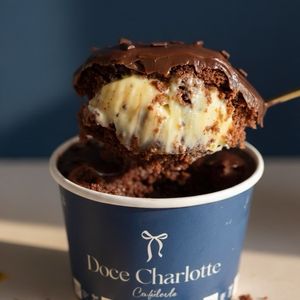 imagem do produto Bolo de pote de maracujá c/ brigadeiro