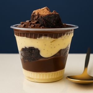 imagem do produto Copo maracujá c/ brownie e brigadeiro