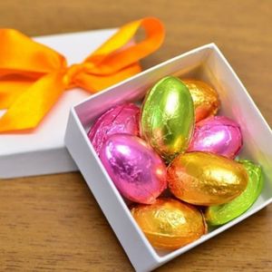 imagem do produto Caixa mini ovos de chocolate 