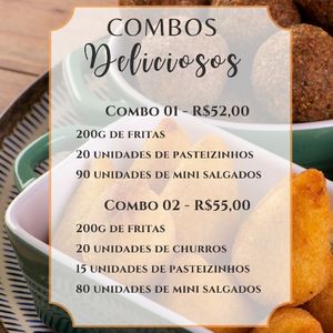 imagem do produto Combo n 01 e combo n 02