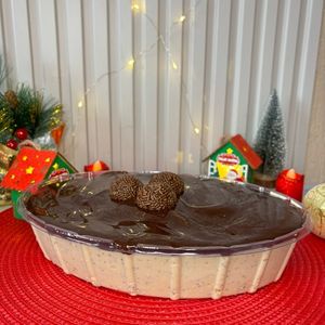 imagem do produto Travessa Mousse de Maracujá Trufado - Grande