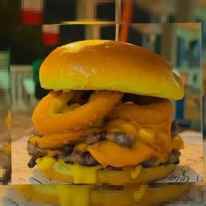 imagem do produto Duplo onion burguer 
