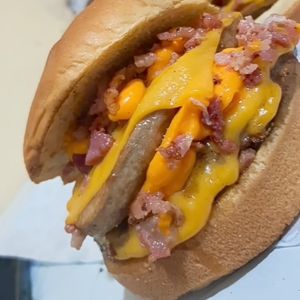 imagem do produto Burguer bacon cheddar duplo 