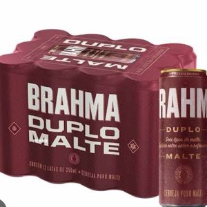 imagem do produto BRAHMA DUPLO MALTE 350 ml caixa com 12 unidades